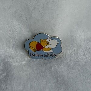 Disney Winnie the Pooh Nap Time Pin - Blue, Yellow, Red
